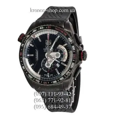 TAG Heuer Grand Carrera Calibre 36 RS Caliper Rubber All Black Silver
