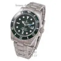 Rolex Submariner Date Ceramic Bezel Silver/Green