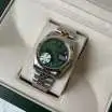 Rolex Datejust 36mm Steel Silver-Gold/Green