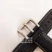 Ремешок для часов Breitling Classic Black/Silver (24х24 мм)