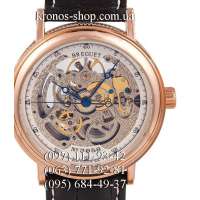 Breguet Skeleton 3658 Black/Gold/White