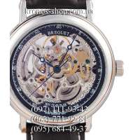 Breguet Skeleton 3658 Black/Silver/Black