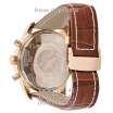 Breitling Transocean Chronograph Unitime Leather Brown/Gold/White