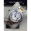 Cartier Ballon Bleu de Cartier Silver-Gold/White