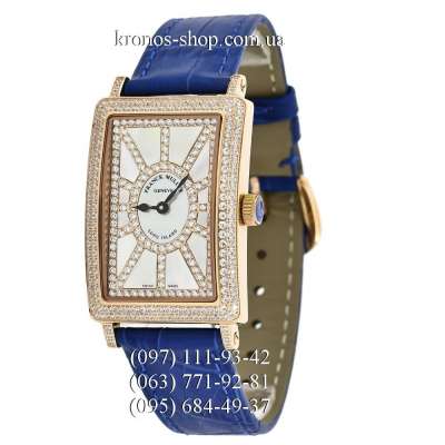 Franck Muller Long Island Diamonds Blue/Gold/White