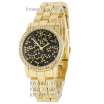 Guess Pave Dial Gold/Black-Gold