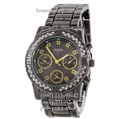 Guess B114 Full Pave All Black-Gold