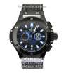 Hublot Big Bang Diego Maradona Chronograph All Black-Blue