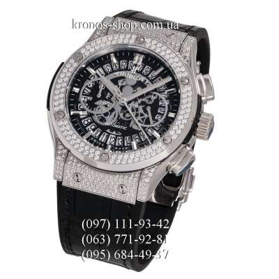 Hublot Classic Fusion Aerofusion Chronograph Diamonds Black/Silver/Black