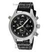 IWC Pillot`s Watches Spitfire Double Chronograph Black/Silver/Black