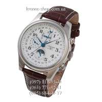 Longines Master Collection Moonphases Brown/Silver/White