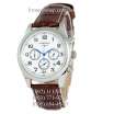 Longines Master Collection Chronograph Brown/Silver/White