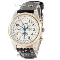 Longines Master Collection Moonphases Black/Silver-Gold/White