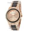 Michael Kors Day-Date Rose Gold-Black