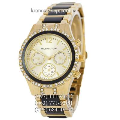 Michael Kors Day-Date Gold-Black/Gold