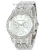 Michael Kors Day-Date All Silver