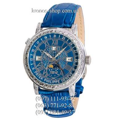 Patek Philippe Grand Complications 6002 Sky Moon Blue/Silver/Blue