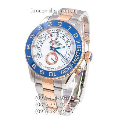 Rolex Yacht-Master II Silver-Gold/Blue/White-Blue