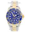 Rolex Submariner Date Silver-Yellow Gold/Blue/Blue