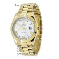 Rolex Day-Date Steel Rome Gold/White