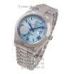 Rolex Day-Date Steel Rome Silver/Blue