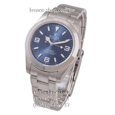 Rolex Explorer Silver/Blue