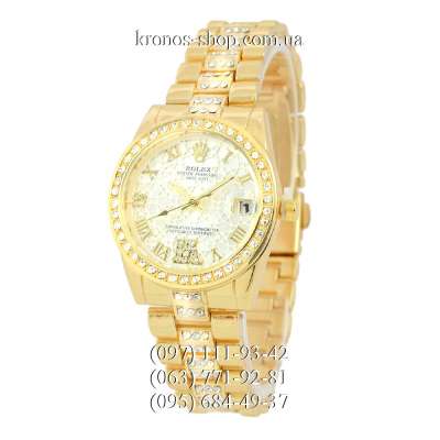Rolex B61 Full Pave All Gold