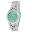 Rolex B71 Fluted Silver/Turquoise