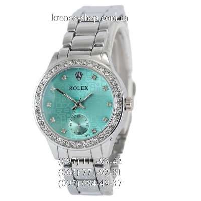 Rolex Seconds B74 Silver/Turquoise
