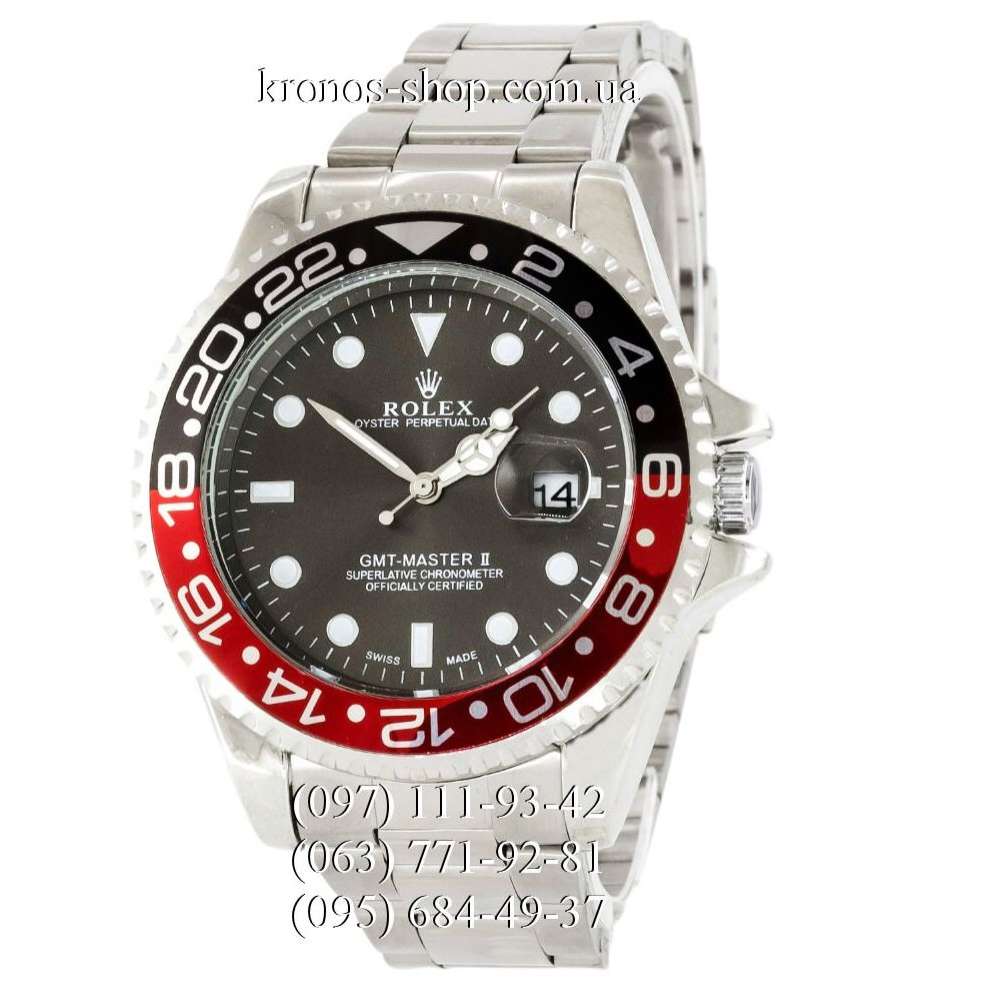 Часы Rolex GMT-Master II Quartz Silver 