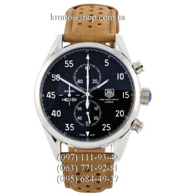 TAG Heuer Carrera 1887 SpaceX Chronograph Brown/Silver/Black