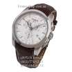 Tissot T-Classic Couturier Chronograph Brown/Silver/White