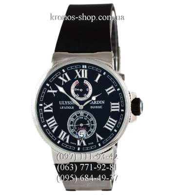 Ulysse Nardin Marine Chronometer Black/Silver/Black