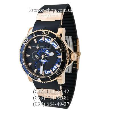 Ulysse Nardin Diver Marine Perpetual Black/Gold/Black