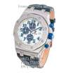 Audemars Piguet Royal Oak Offshore Chronograph Leather Blue/Silver/White