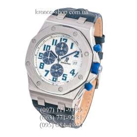 Audemars Piguet Royal Oak Offshore Chronograph Leather Blue/Silver/White