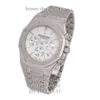 Audemars Piguet Royal Oak Chronograph Steel Silver/White