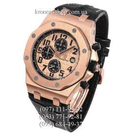 Audemars Piguet Royal Oak Offshore Chronograph Leather Black/Gold