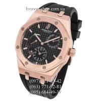 Audemars Piguet Royal Oak Dual Time Leather Black/Gold/Black