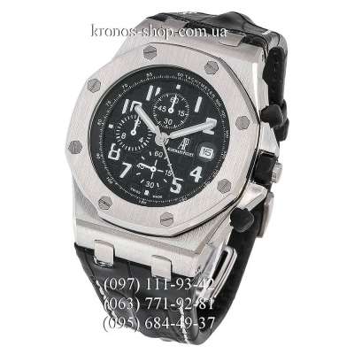 Audemars Piguet Royal Oak Offshore Chronograph Leather Black/Silver/Black