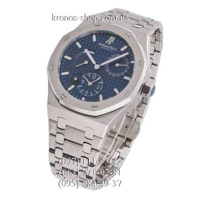 Audemars Piguet Royal Oak Dual Time Silver/Blue