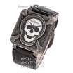 Bell & Ross Aviation BR 01 Burning Skull All Black-White