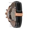 Breitling Transocean Chronograph Unitime Leather Black/Gold/Black