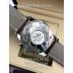 Breitling Transocean Chronograph Unitime Leather Brown/Silver/White