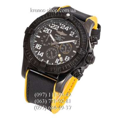 Breitling Chronomat Avenger Hurricane All Black-Yellow