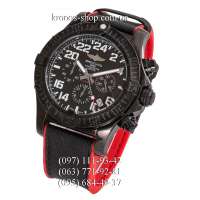 Breitling Chronomat Avenger Hurricane All Black-Red