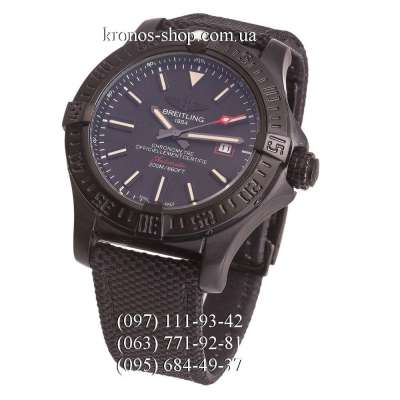 Breitling Chronomat Avenger Blackbird Volcano All Black