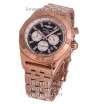 Breitling Chronomat Chronograph 44 Rose Gold/Black-White