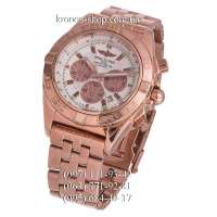 Breitling Chronomat Chronograph 44 Rose Gold/White-Rose Gold