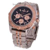 Breitling Chronomat Chronograph 47 Rose Gold-Silver/Black-Rose Gold